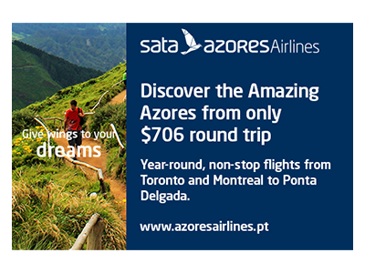 SATA Azores Airlines Banner Ad