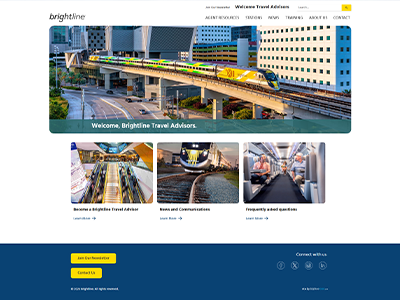 Brightline Agent Website